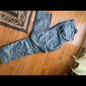 GAP khaki green chinos